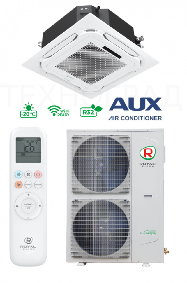 Кассетная сплит-система Royal Clima CO-4C 48HNDI